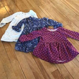 Old navy dress and tunics 12-18 months